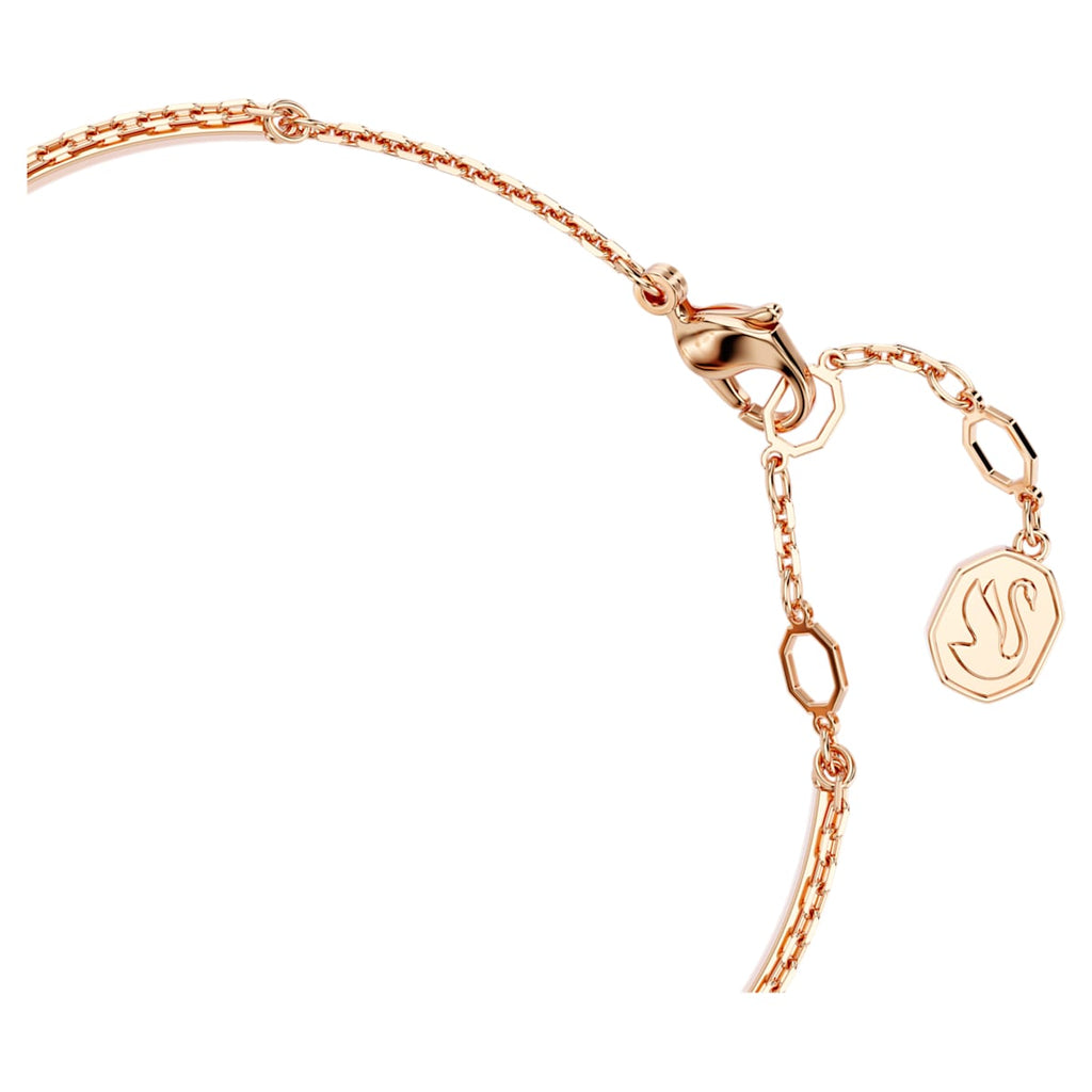 Swarovski Black Swan Rosegold Bangle
