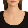 Towards Horseshoe Silver Necklace