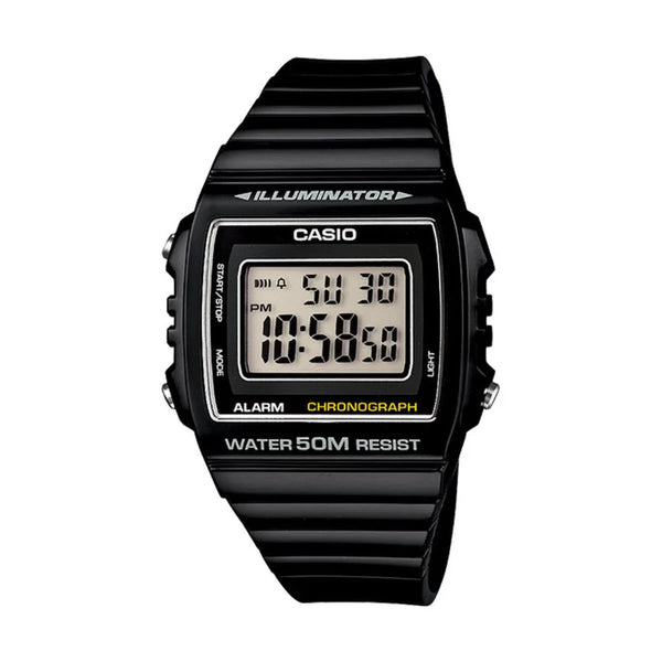 Casio Digital -  Black Resin Band