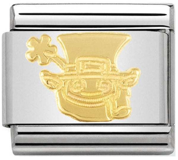 Good Luck - Leprechaun Gold Charm