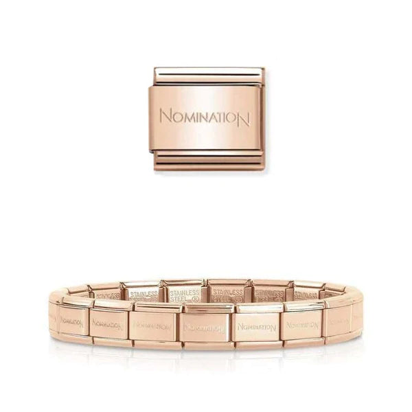 Individual Link - Rose Gold Stainless Steel