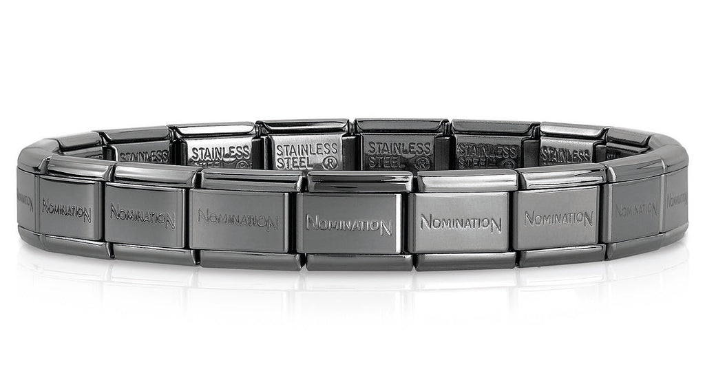 Nomination Black Stainless Steel Bracelet