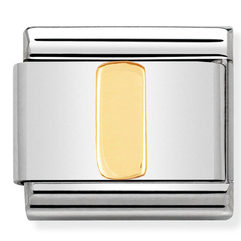 Nomination Letter I yellow gold