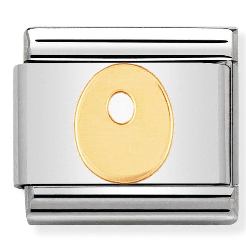 Nomination Letter O Yellow Gold