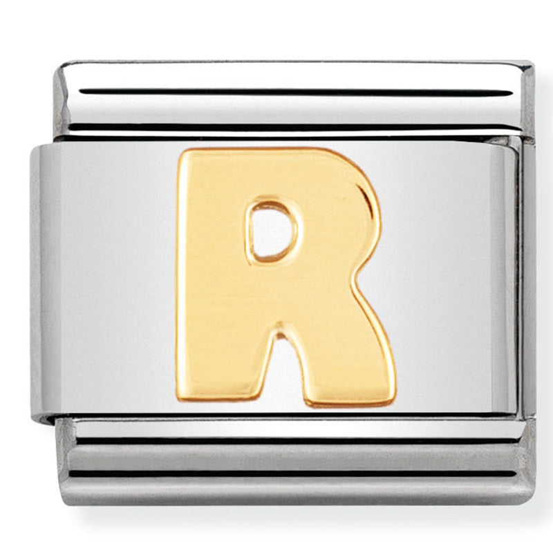 Nomination Letter R Yellow Gold 030101/18