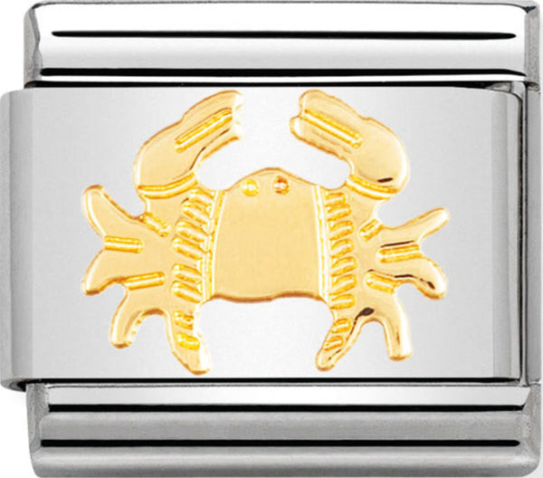 Nomination Zodiac Cancer Gold Charm 