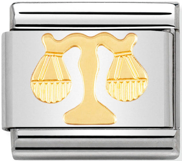Nomination Libra Gold Charm