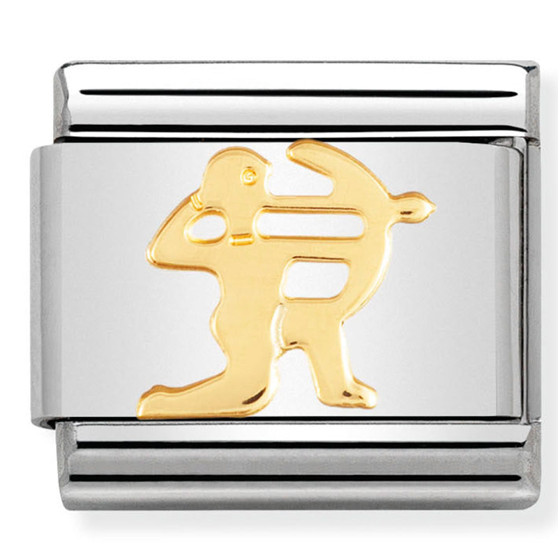 Nomination Sagittarius Gold Charm