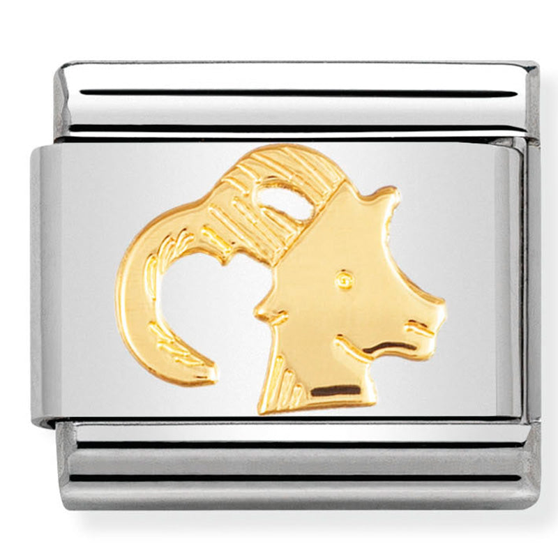 Nomination Capricorn Gold Charm