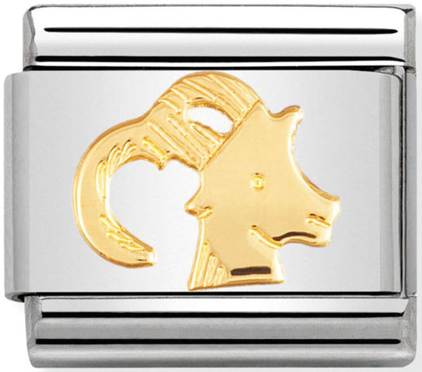 Nomination Capricorn Gold Charm