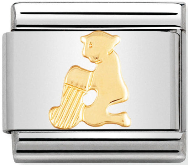Nomination Aquarius Gold Charm