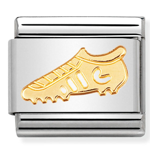 Nomination Football Boot Gold Charm 
