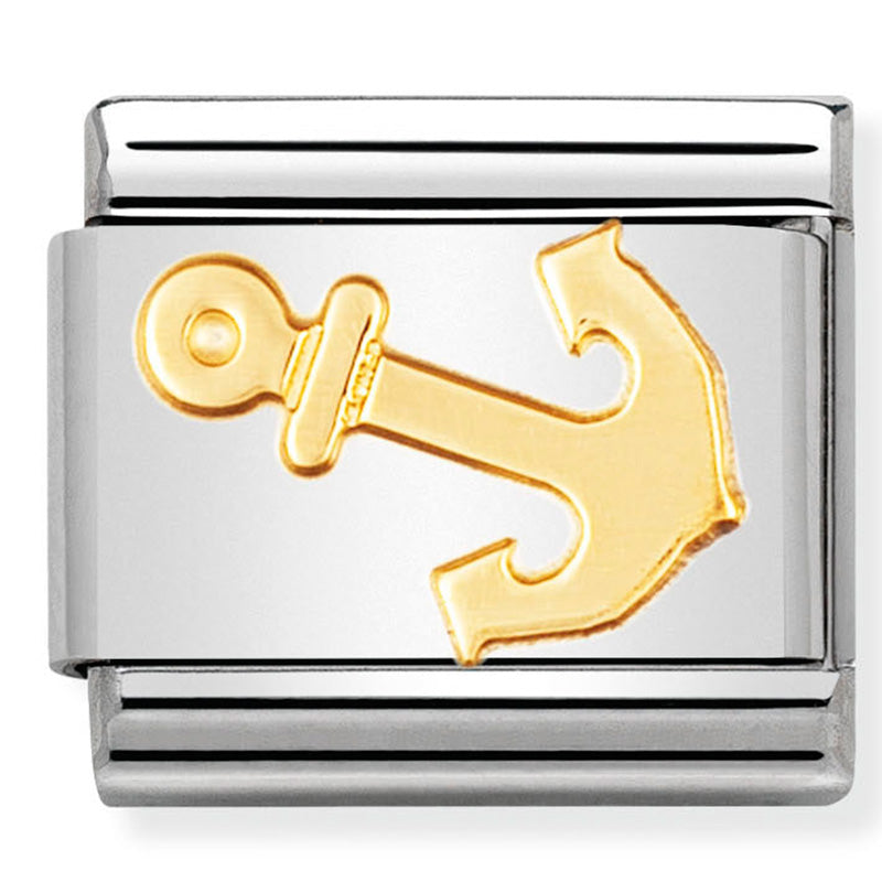 Anchor Gold Charm