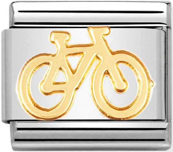 Nomination Bike Gold Charm 