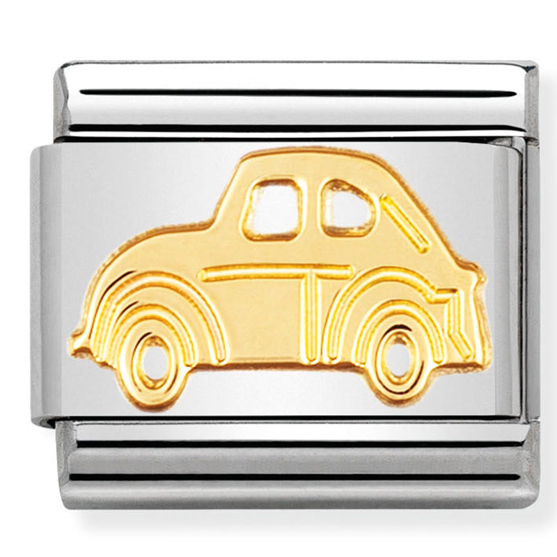 Nomination Car Gold Charm 