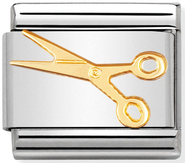 Occupation - Little Scissors Gold Charm