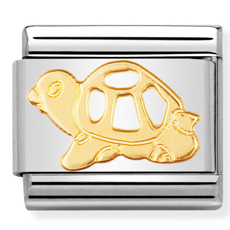 Nomination 030112 17 Turtle Gold Charm