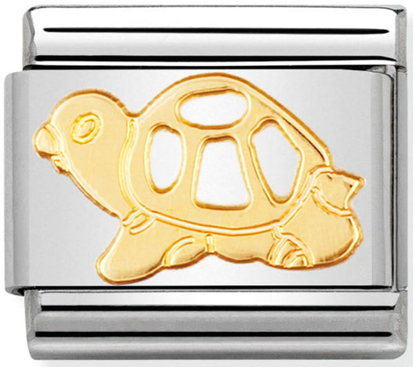 Nomination 030112 17 Turtle Gold Charm