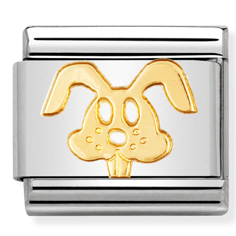 Nomination Rabbit Gold Charm 