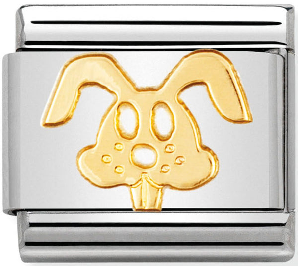Nomination Rabbit Gold Charm 