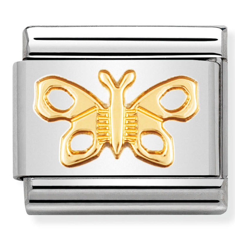 Nomination Butterfly Gold Charm 