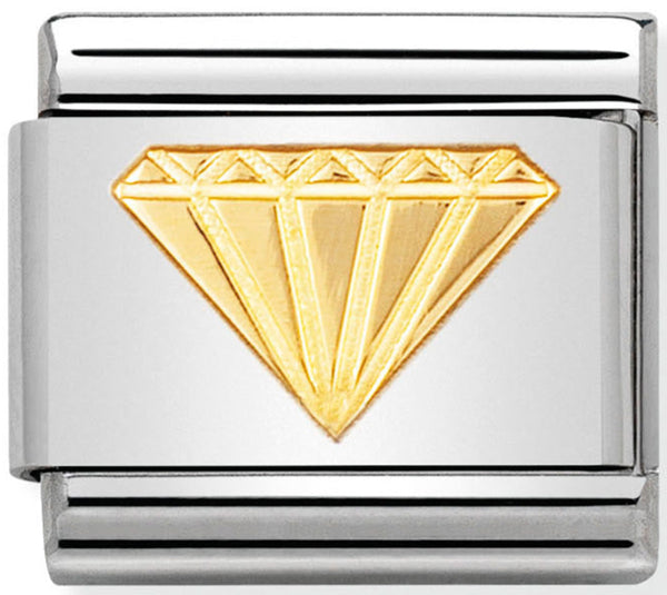 Symbols - Diamond Gold Charm