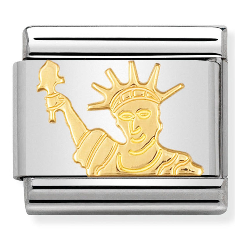 Statue of Liberty Gold Charm