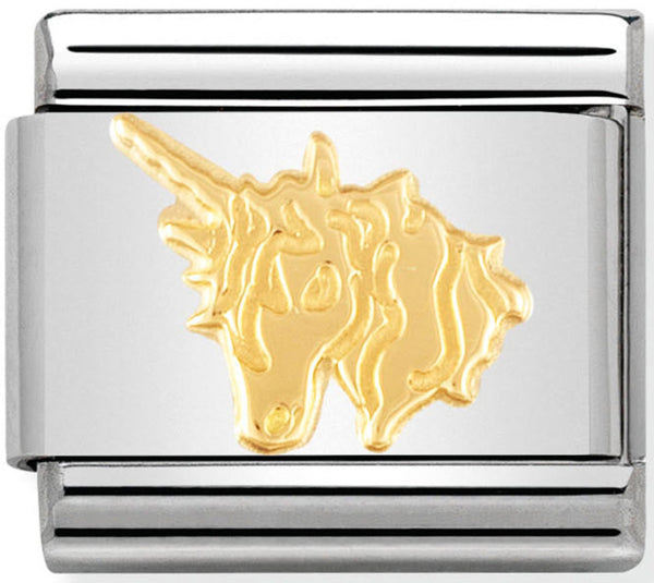 Animals - Unicorn Gold Charm