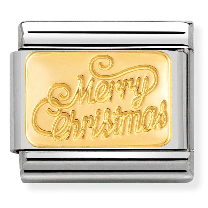 Nomination Merry Christmas charm