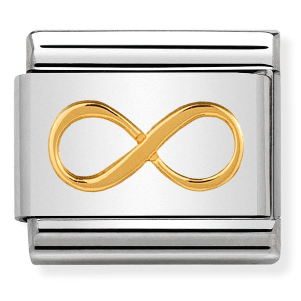 Nomination Infinity Gold Charm 
