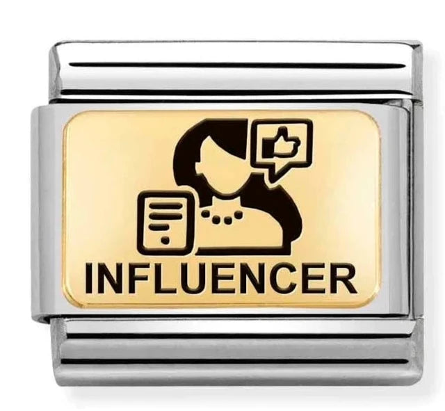 Occupation - Influencer Gold Charm
