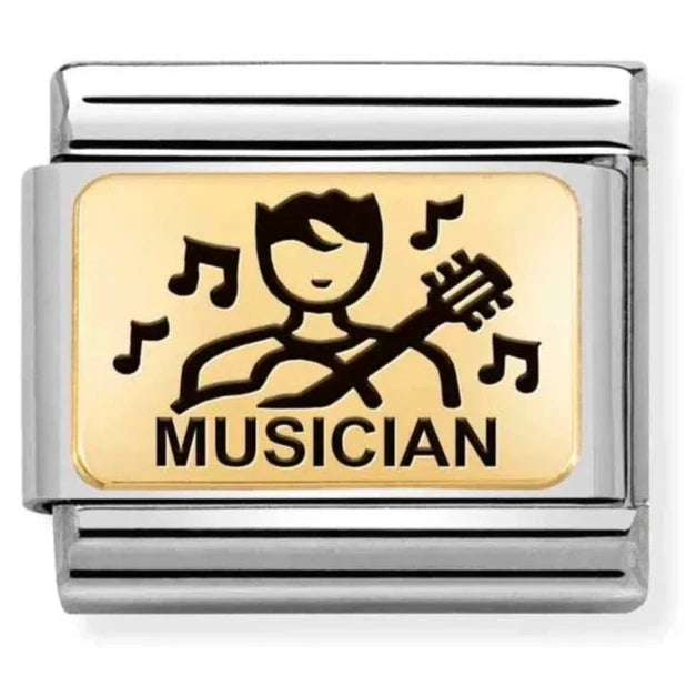 Occupation - Musician Gold Charm