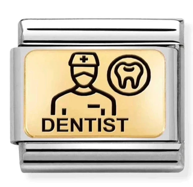 Occupation - Dentist Gold Charm