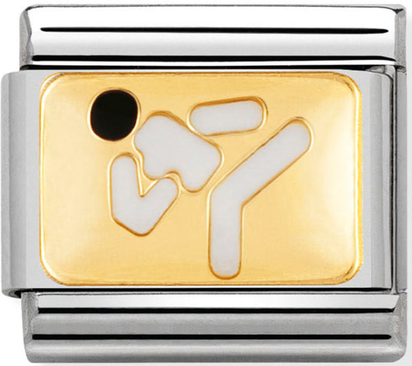 Sports - Karate Gold Charm
