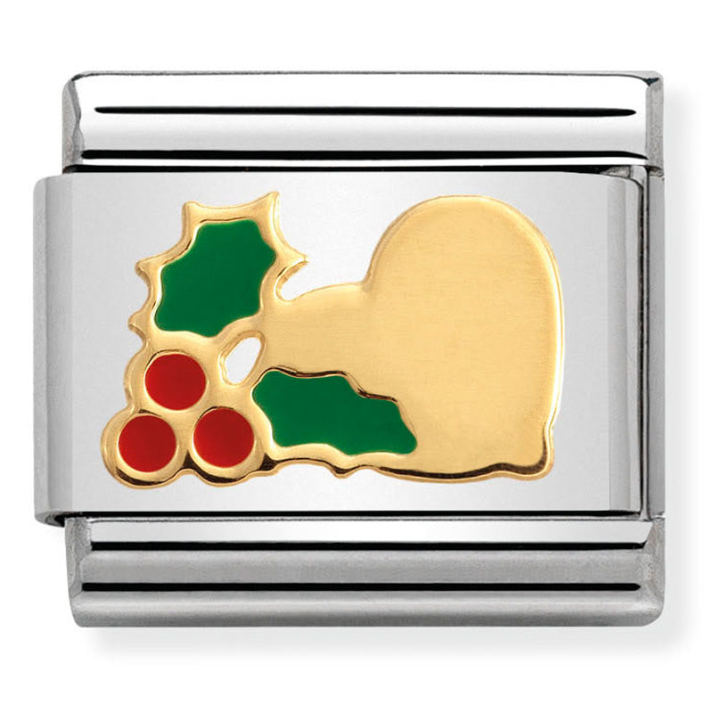 Nomination Christmas Holly Charm