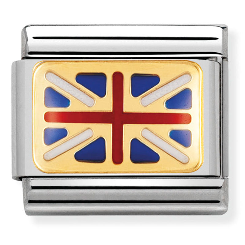 Nomination Great Britain Flag Charm