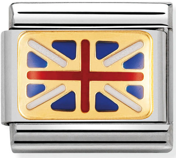 Nomination Great Britain Flag Charm