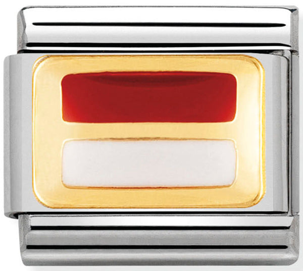 Nomination Monaco Flag Charm