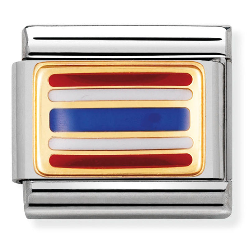 Nomination Thailand Flag Charm