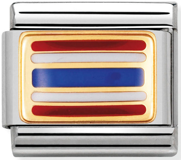 Nomination Thailand Flag Charm