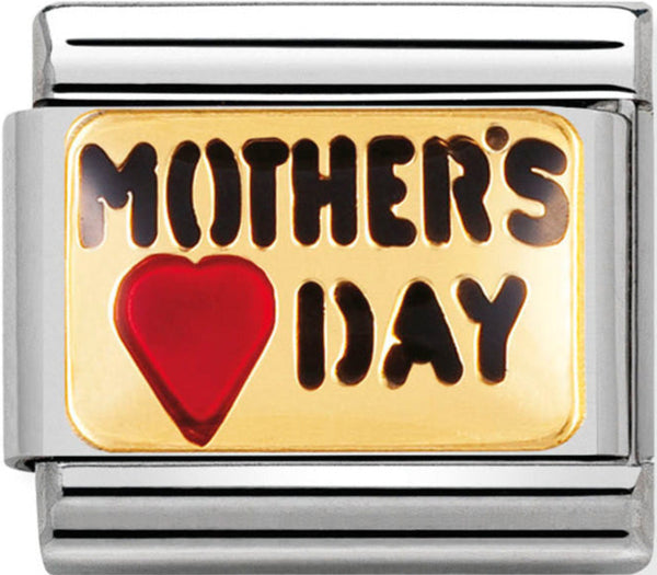 Occasions - Mother's Day with Red Heart Gold Charm