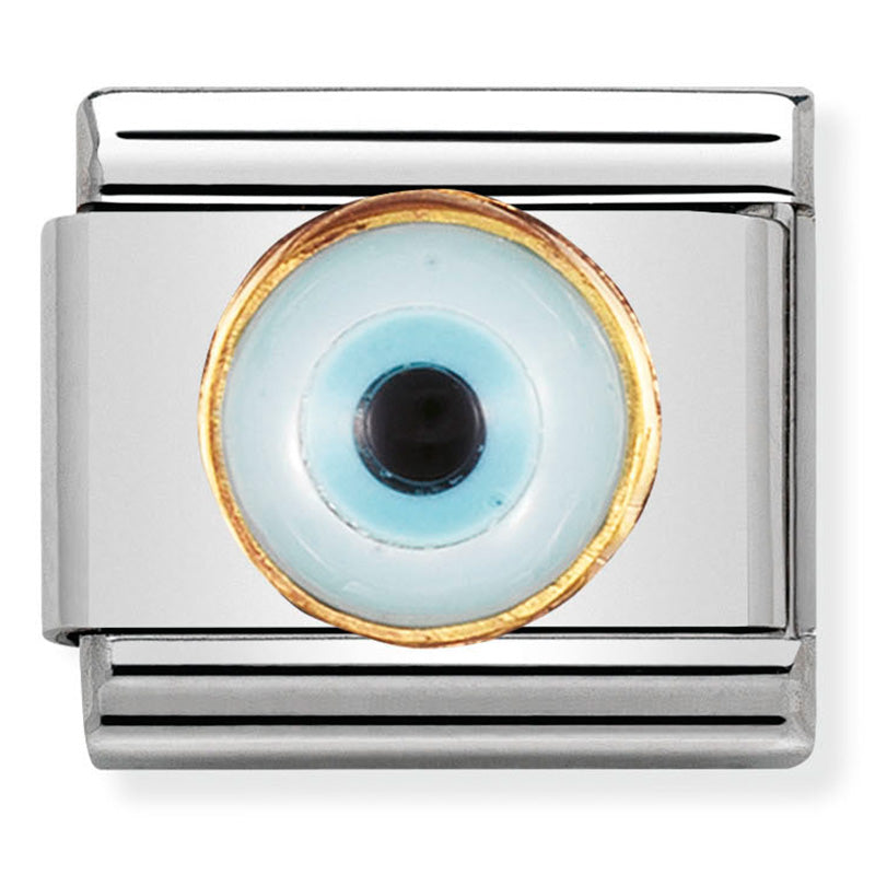 Nomination Greek Eye Gold Charm 