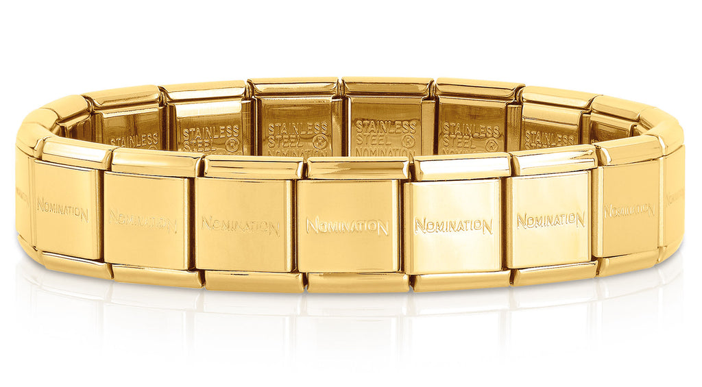 Nomination Start Big Gold Starter Bracelet Base 