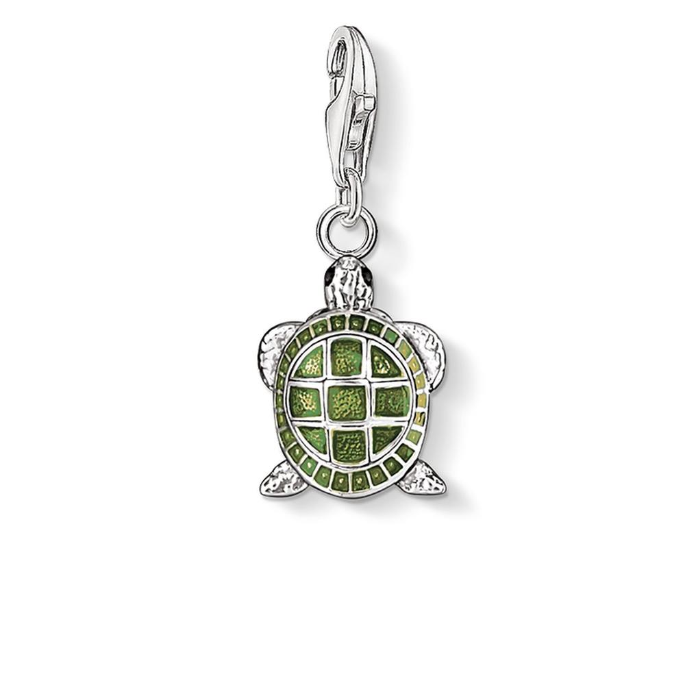 Green Turtle Charm
