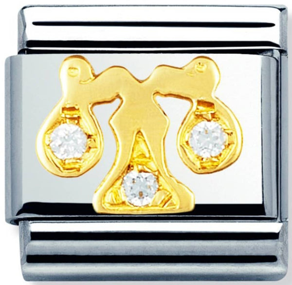 Nomination Libra Gold Charm