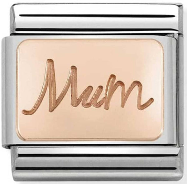 Family - Mum Rosegold Charm