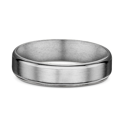Brushed Men's Titanium Wedder Band