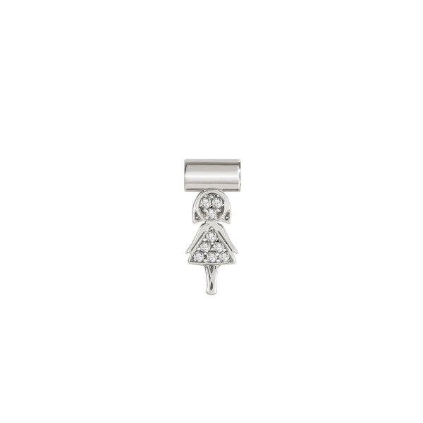 Seimia - Mum with CZ Silver Pendant