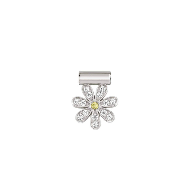 Seimia - Daisy with CZ Silver Pendant