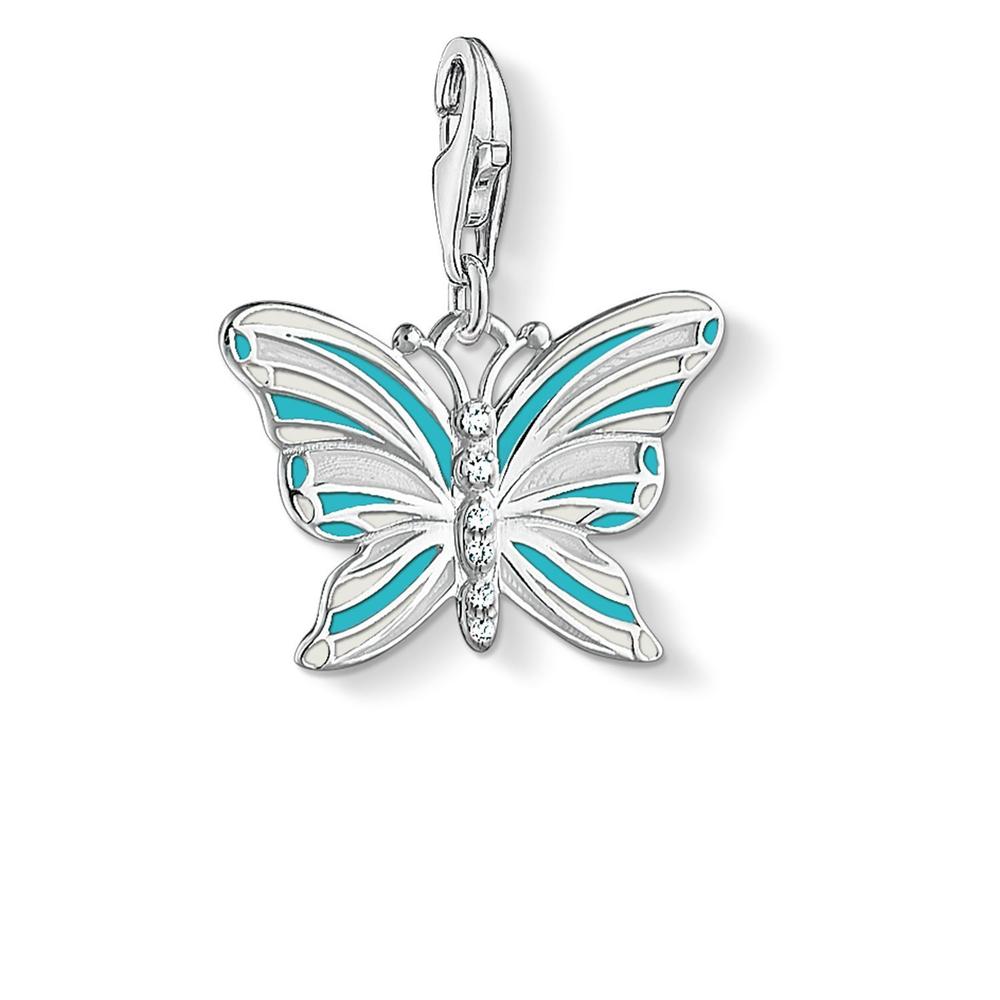 Butterfly Turquoise Charm